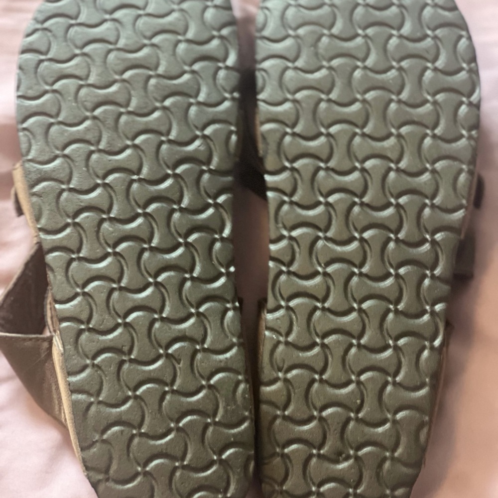 Brown Strappy Sandals - Picture 6 of 7